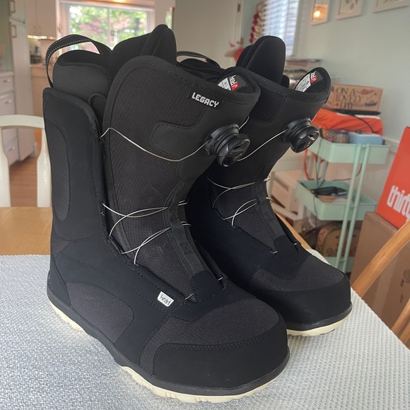 Head Legacy Boa Men's Snowboard Boots 2023, Size 11.5, VGUC - Picture 2 of 5